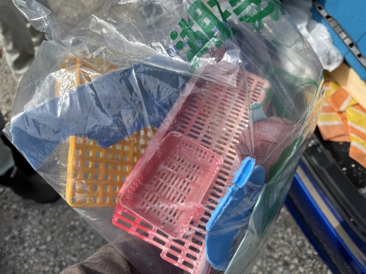 回収した海洋プラスチック